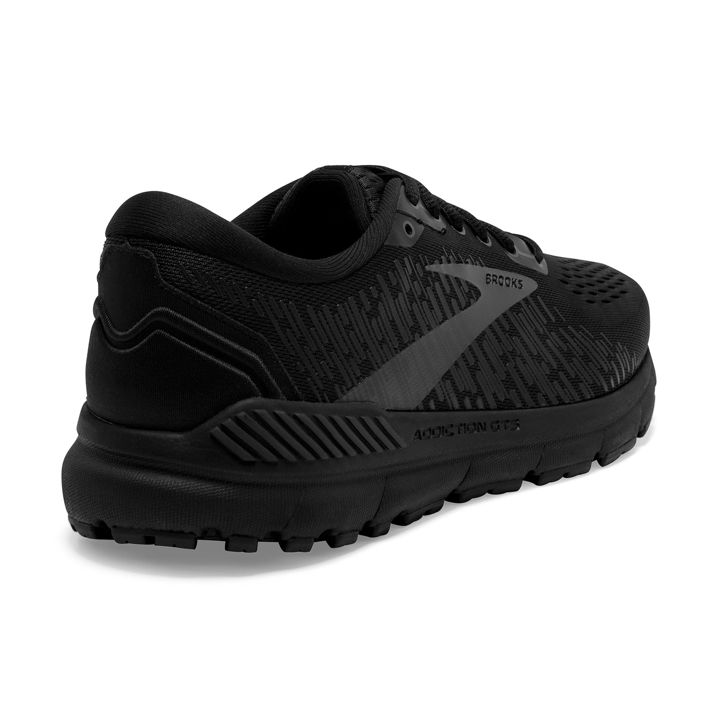 Men's Addiction GTS 15 Running Shoe - Black/Black/Ebony - Regular (D)