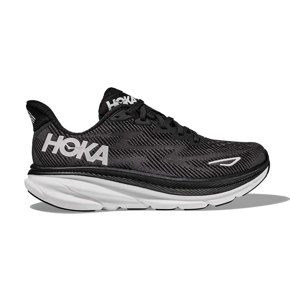 Men's Clifton Running Shoe Black/White