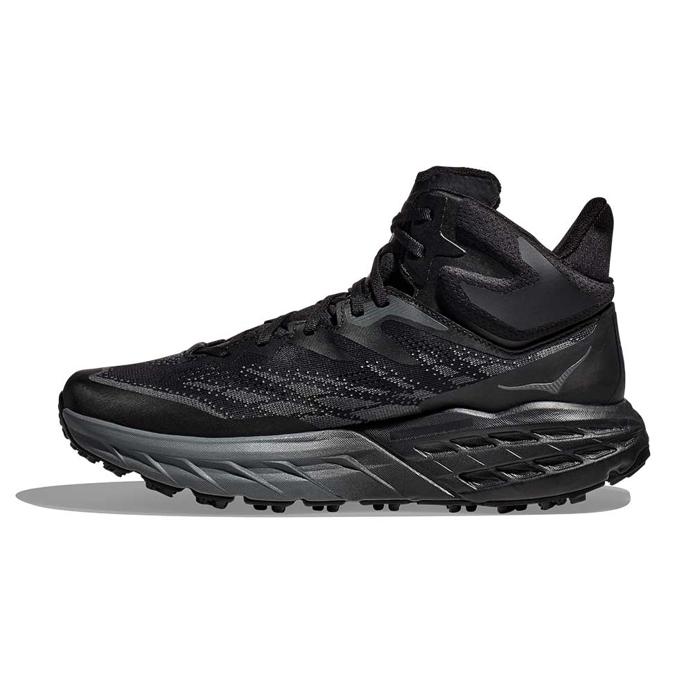 Men's Speedgoat 5 Mid GTX Trail Running Shoe - Black/Black