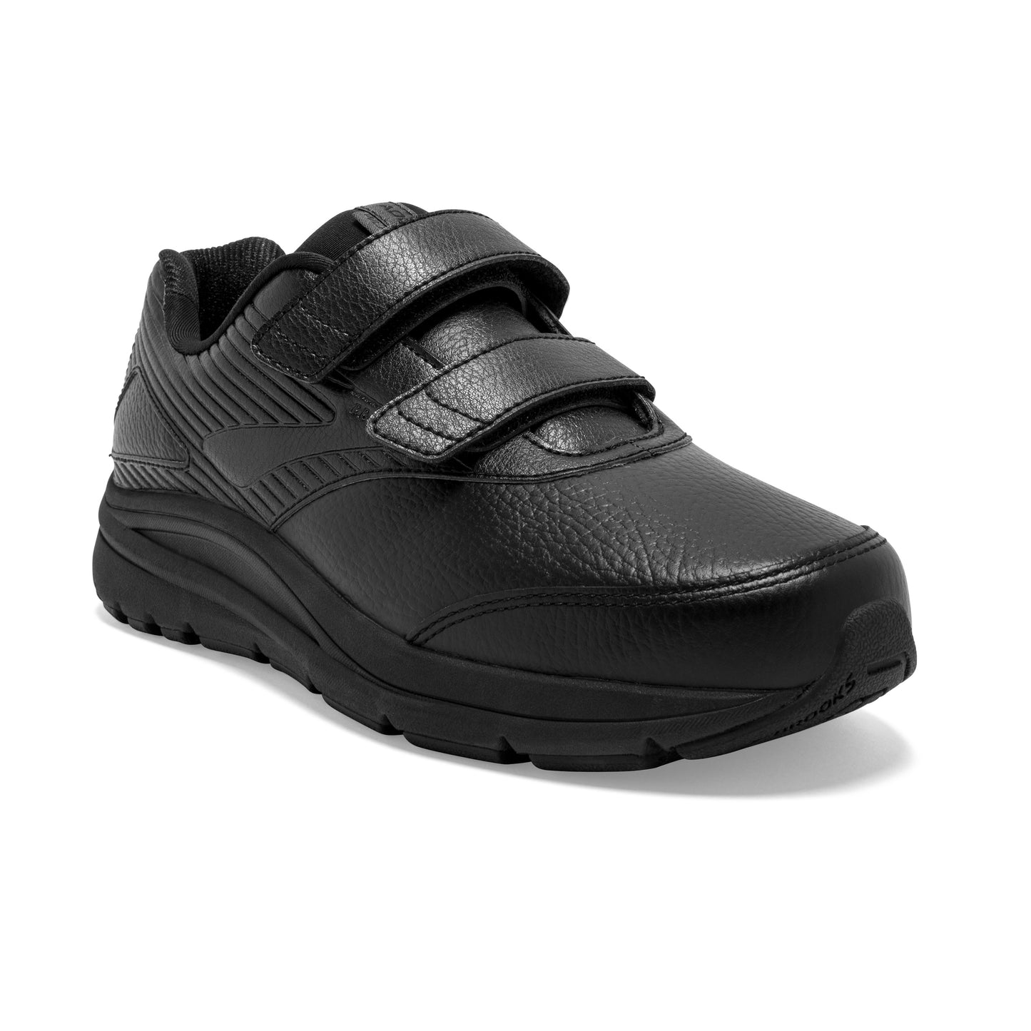 Women's Addiction Walker VStrap 2 Walking Shoe- Black/Black- Wide (D)