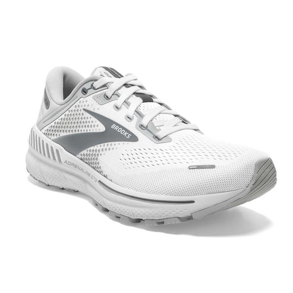 Women's Adrenaline GTS 22 - White/Oyster/Primer Grey- Regular (B)