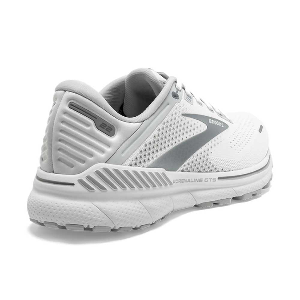 Women's Adrenaline GTS 22 - White/Oyster/Primer Grey- Regular (B)