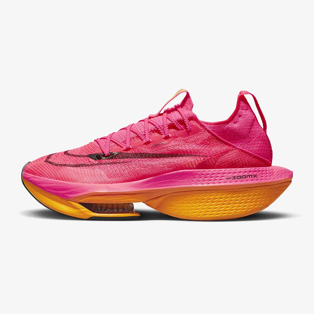 Men's Nike Alphafly 2 Running Shoes - Hyper Pink/Black/Laser Orange- Regular (D)