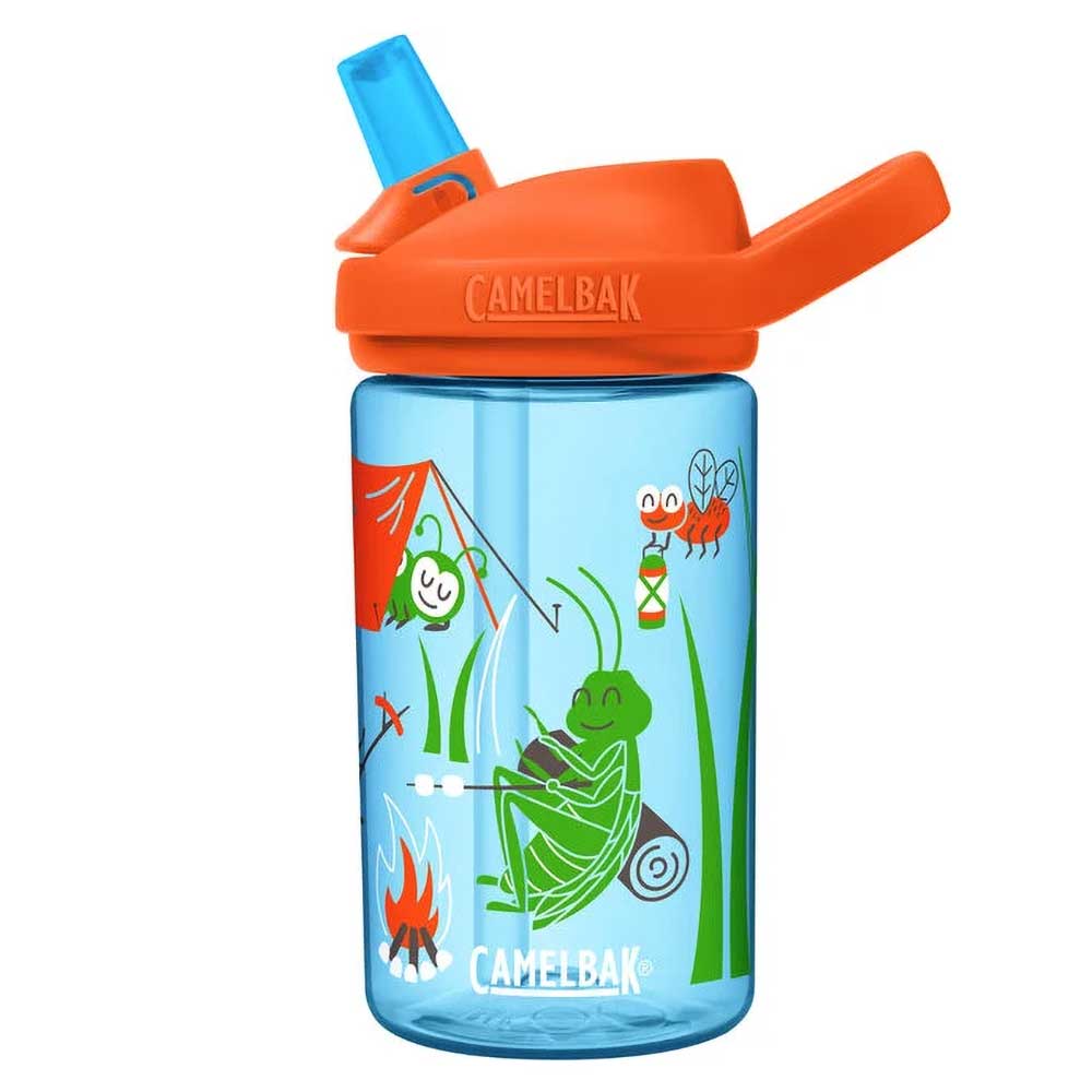 Youth Eddy 14oz Water Bottle - Camping Bugs