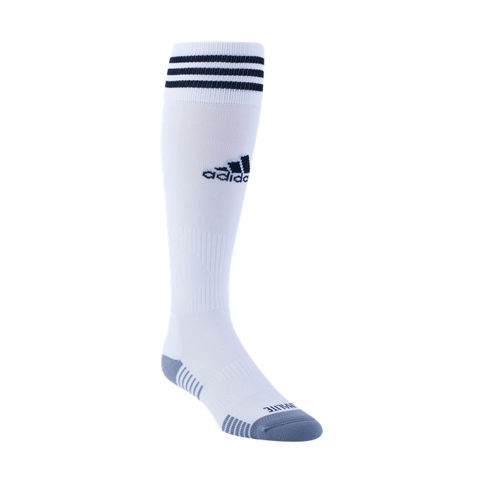 Unisex Copa Zone Cushion IV Soccer Sock - White/Black