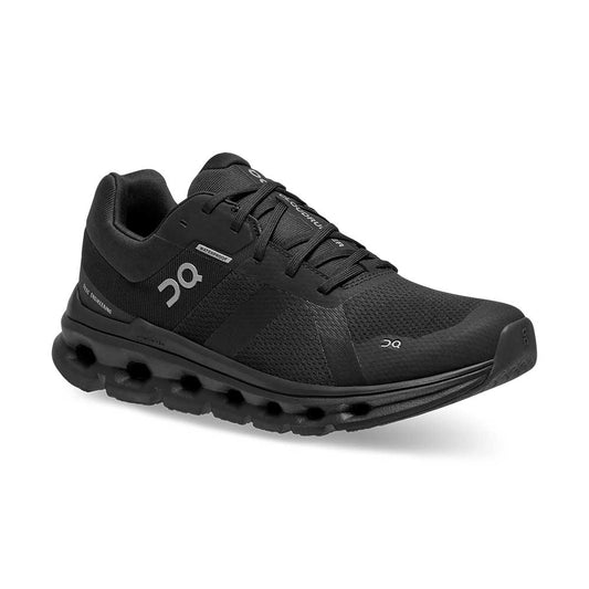 Women's Cloudrunner Waterproof Running Shoe - Black - Regular (B)