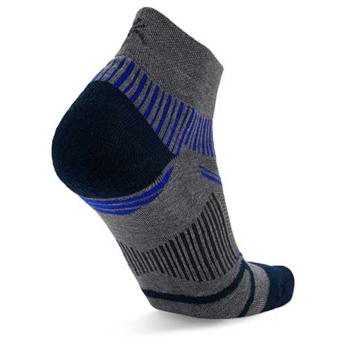 All Gender Enduro Quarter Socks - Grey Heather/Ink