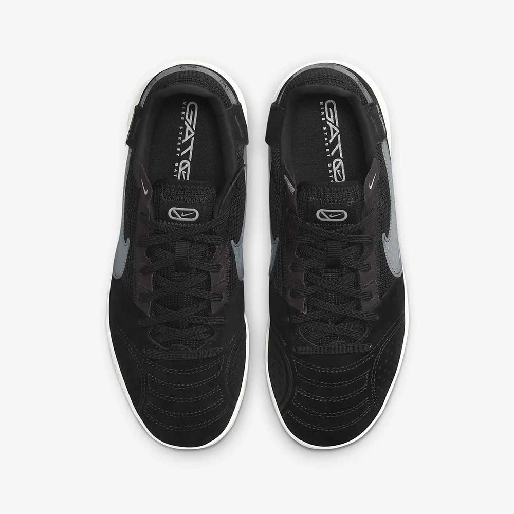 JR Nike Streetgato Soccer Shoe - Black/Summit White