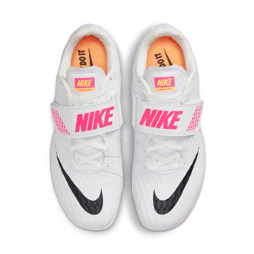 Unisex Nike Air Zoom High Jump Elite Spike - White/Black/Laser Pink - Regular (D)