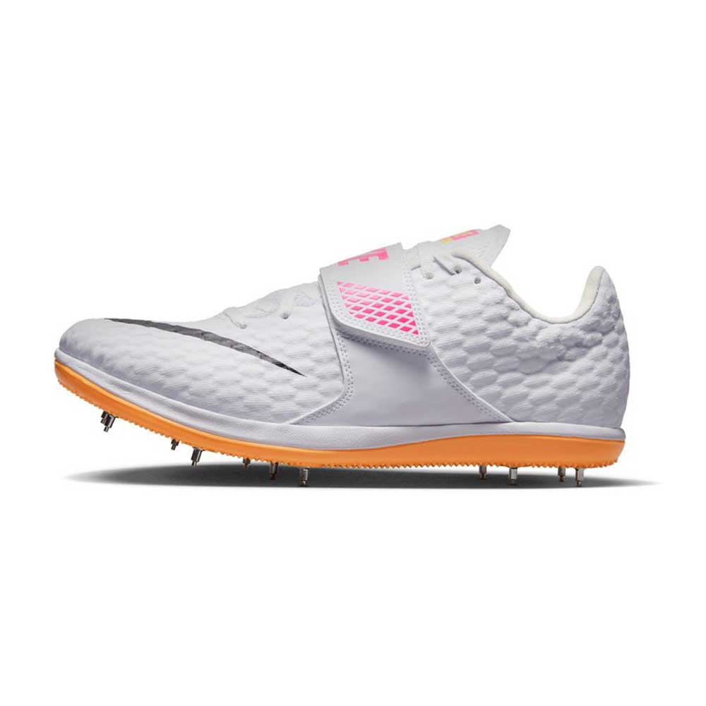 Unisex Nike Air Zoom High Jump Elite Spike - White/Black/Laser Pink - Regular (D)