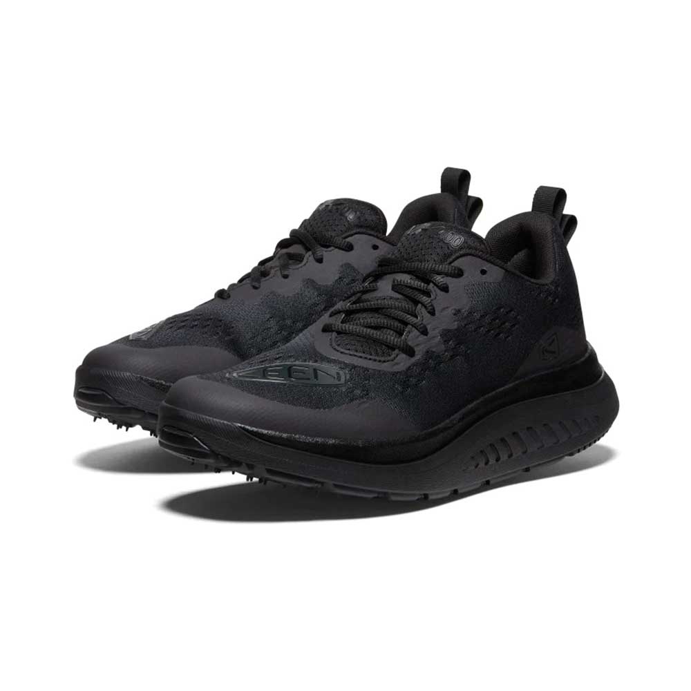 Men's WK400 Walking Shoe - Triple Black- Regular (D)