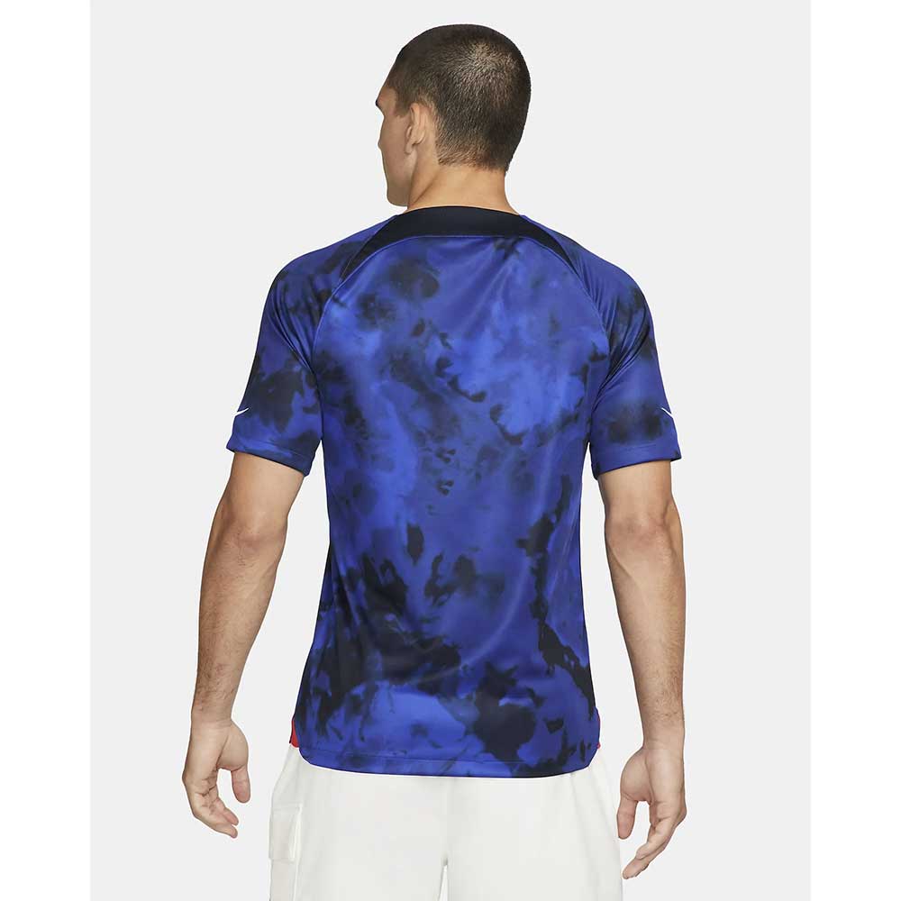 Men's USA DF Stadium Away Short Sleeve Jersey - Bright Blue/White