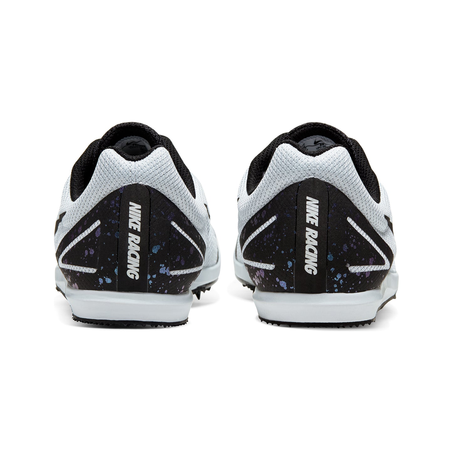 Unisex Zoom Rival D 10 Track Spike - Pure Platinum/Black/Indigo Fog-Regular (D)