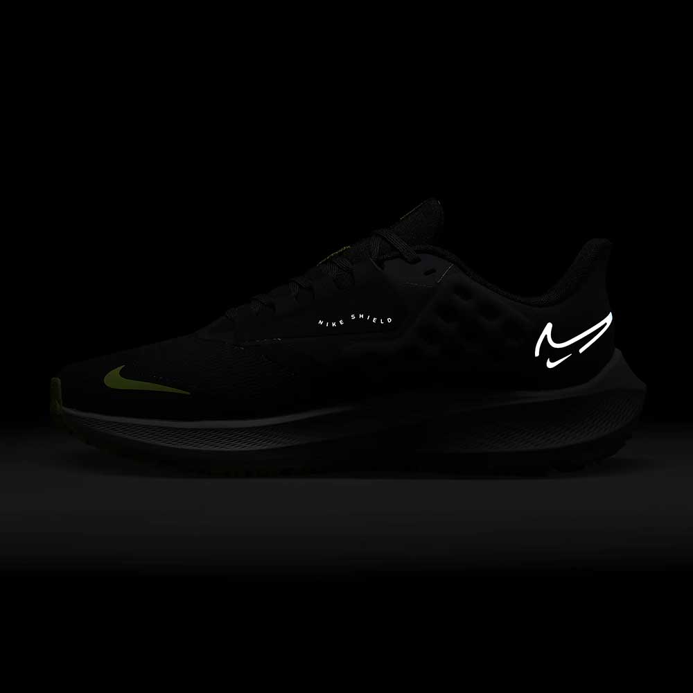 Women's Air Zoom Pegasus 39 Shield Running Shoe - Black/White/Dk Smoke - Regular (B)