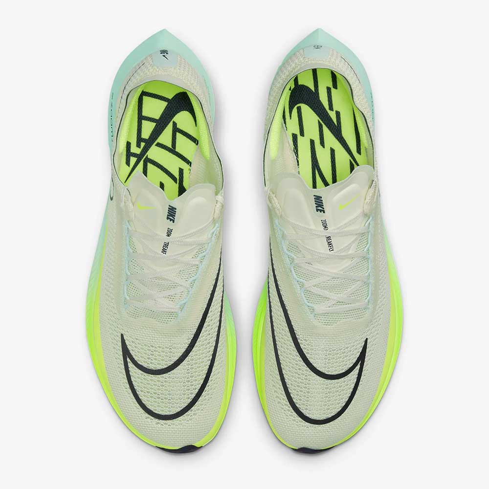 Men's Nike ZoomX Streakfly Racing Shoes - Coconut Milk/Cave Purple- Regular (D)