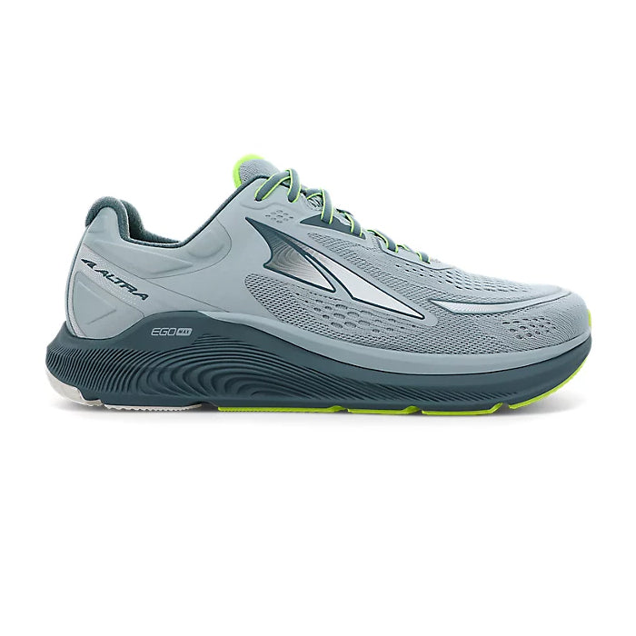 Men's Paradigm 6 Running Shoe - Gray/Lime - Regular (D)