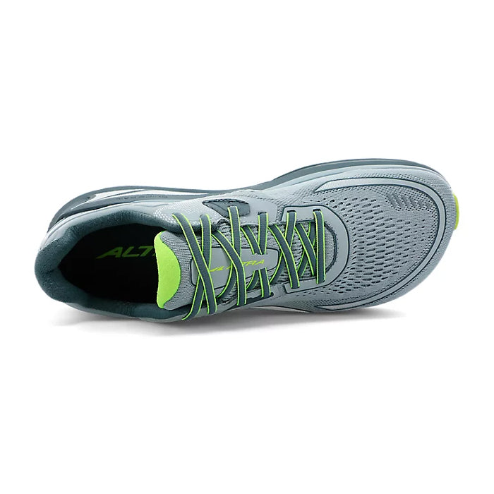 Men's Paradigm 6 Running Shoe - Gray/Lime - Regular (D)