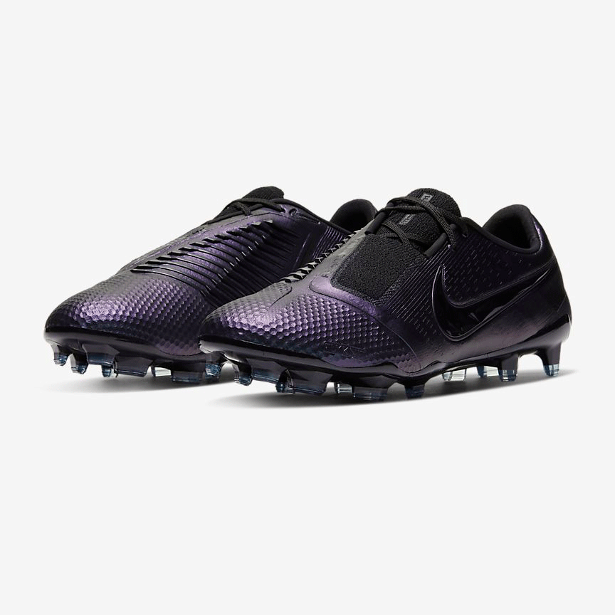 Unisex Phantom Venom Elite FG Soccer Cleat - Black/Black