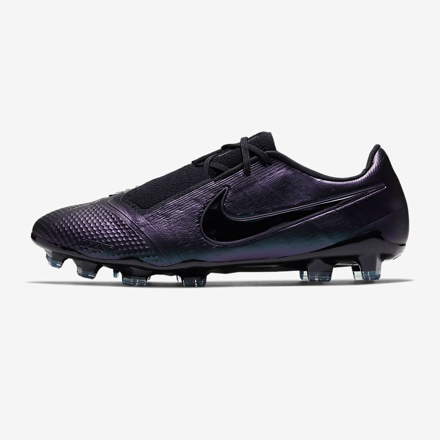 Unisex Phantom Venom Elite FG Soccer Cleat - Black/Black