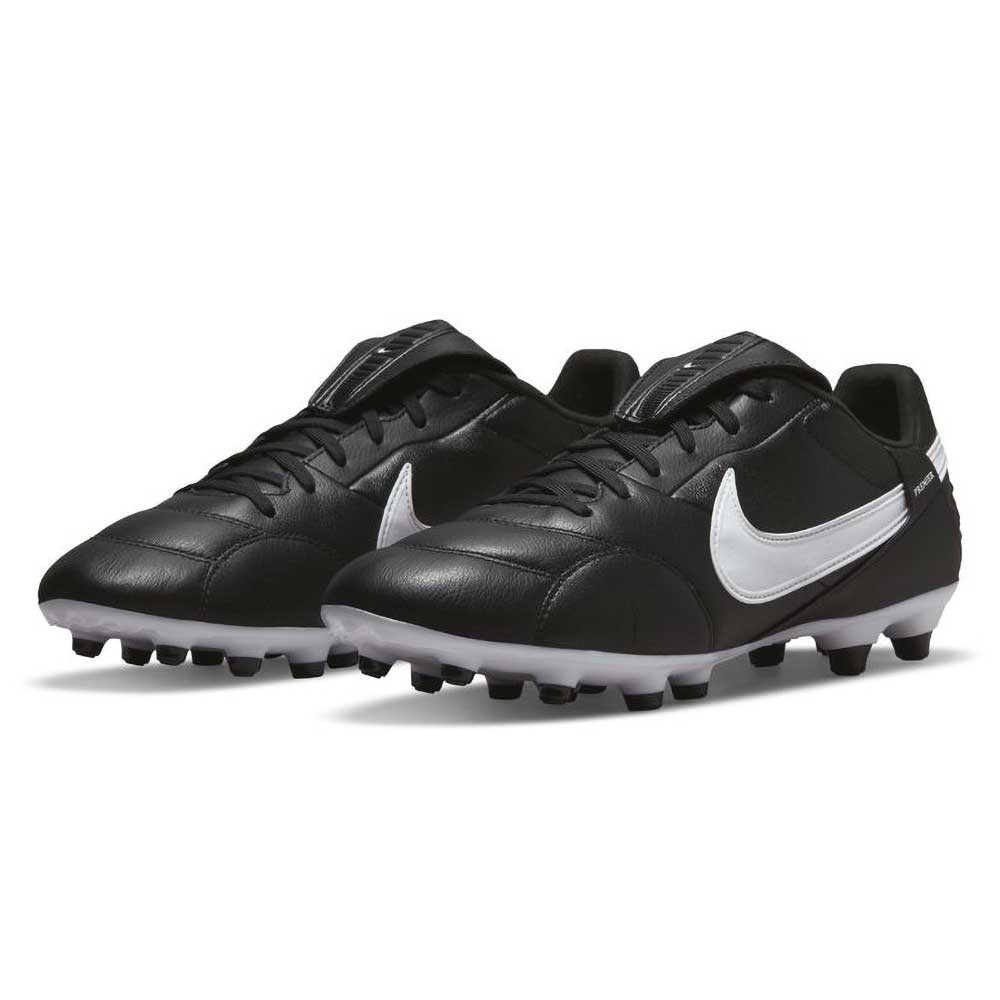 Unisex Premier III FG Soccer Shoe- Black/White