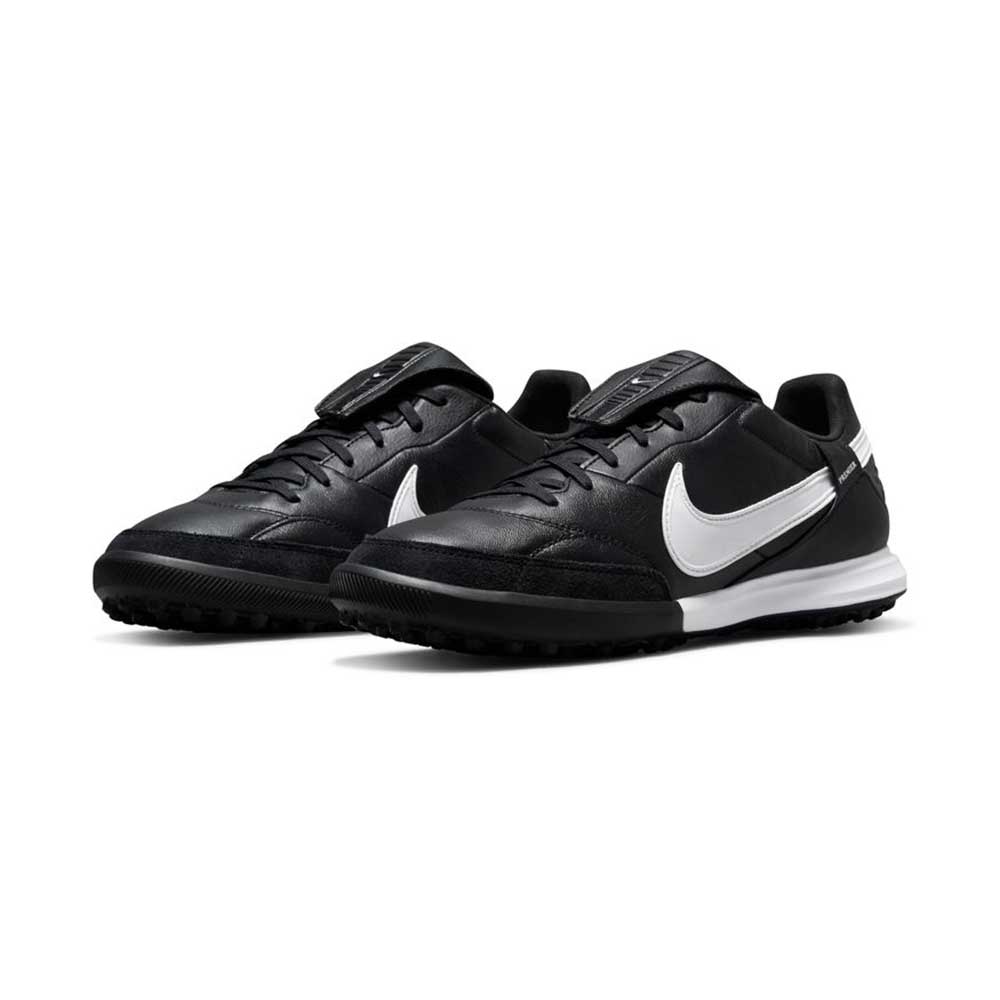 Unisex Premier III TF Soccer Shoe - Black/White