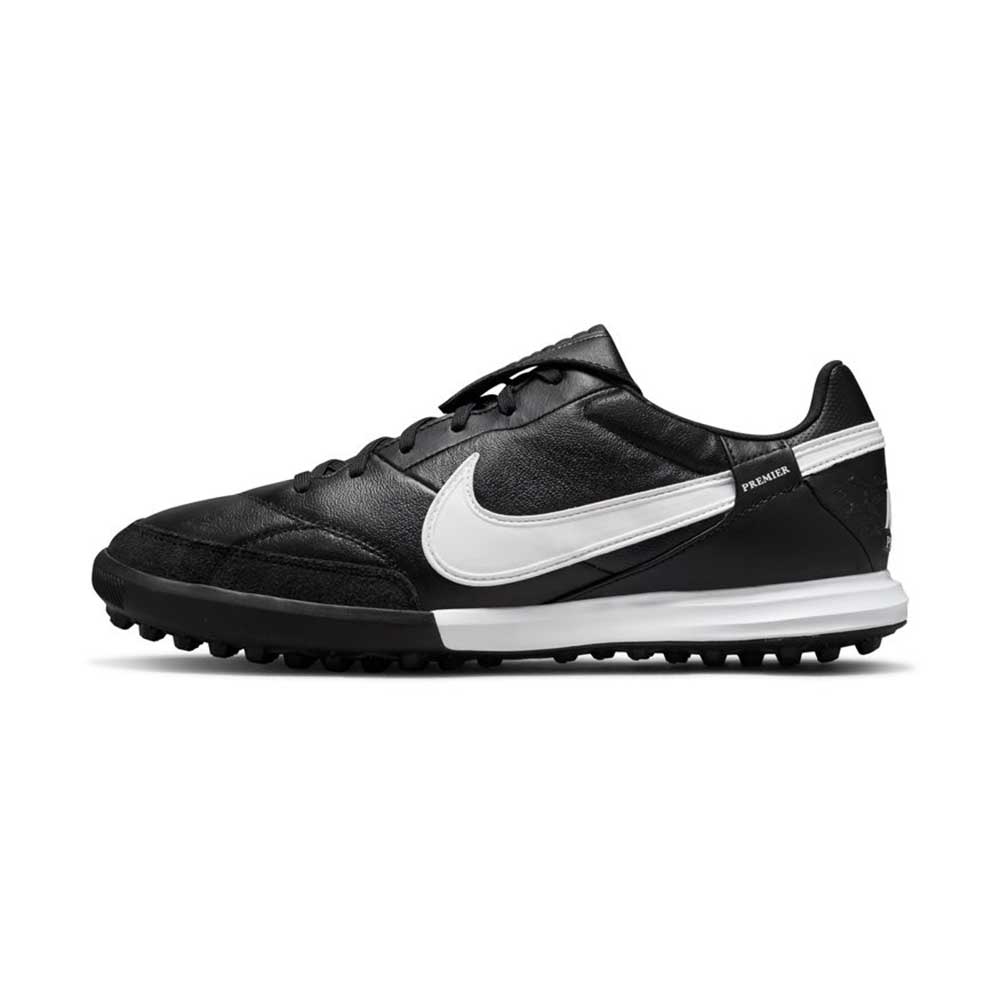 Unisex Premier III TF Soccer Shoe - Black/White