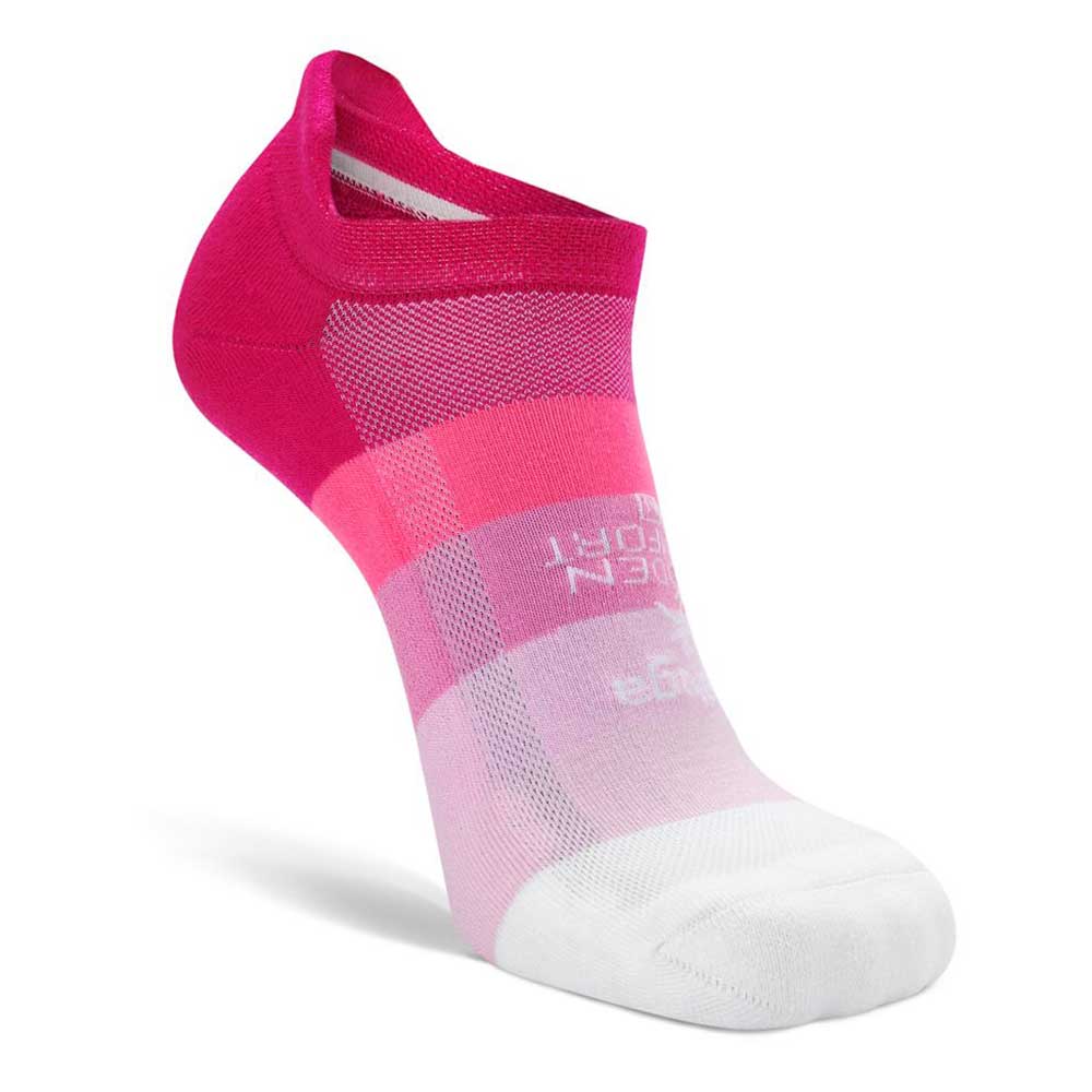 Unisex Hidden Comfort Socks - Neon Pink/White