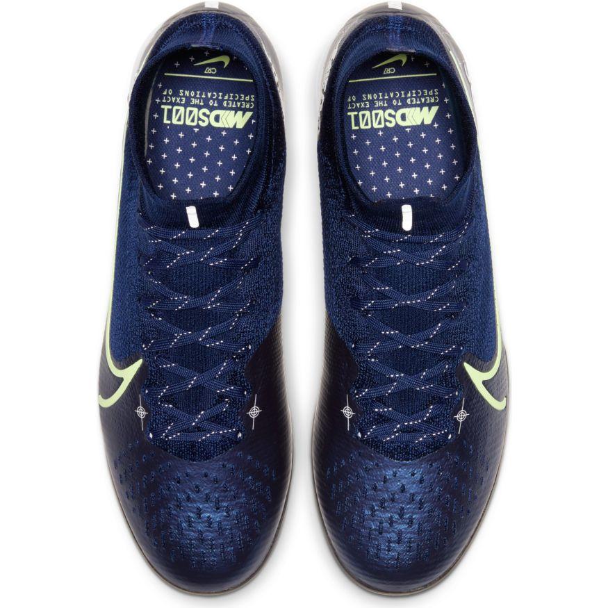 Unisex Superfly 7 Elite MDS IC Soccer Cleat - Blue Void/White/Black/Metallic Silver