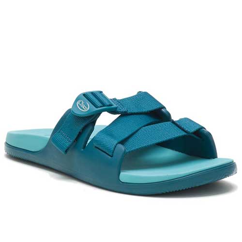 Women's Chillos Slide - Ocean Blue- Regular (B)