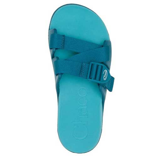 Women's Chillos Slide - Ocean Blue- Regular (B)