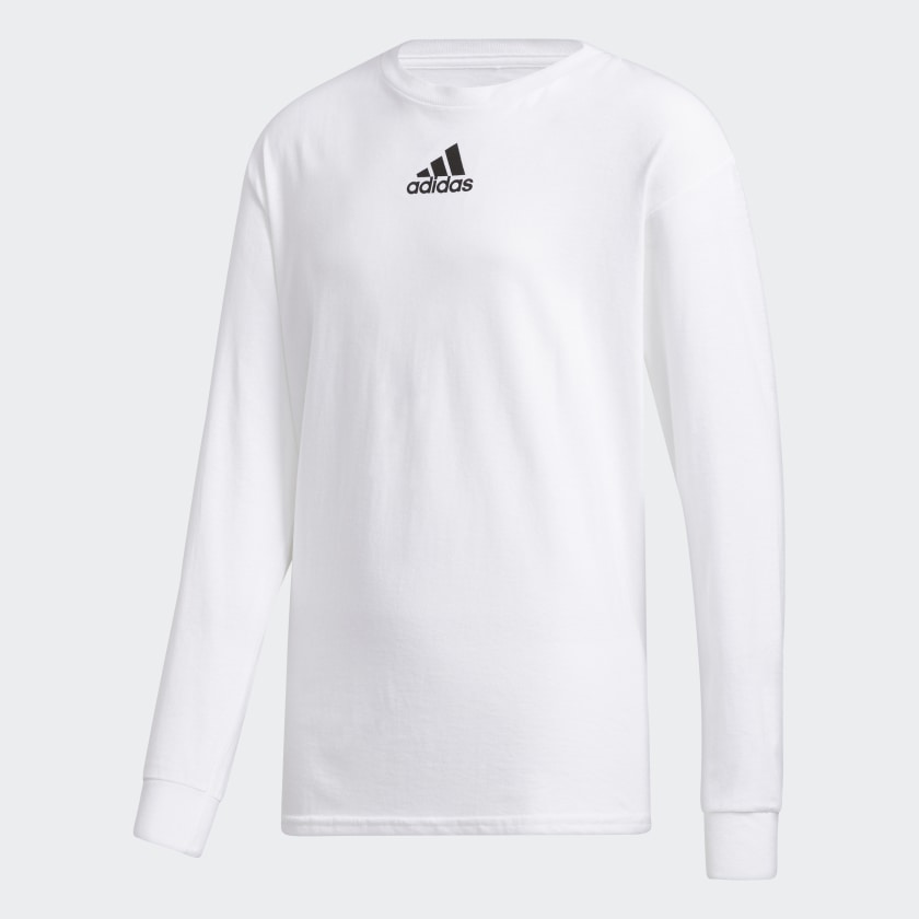 Youth Amplifier Long-Sleeve Tee - White