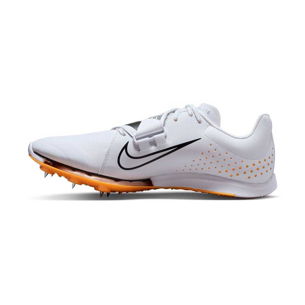 Unisex Nike Air Zoom Long Jump Elite Track Spike - White/Black/Laser Orange - Regular (D)