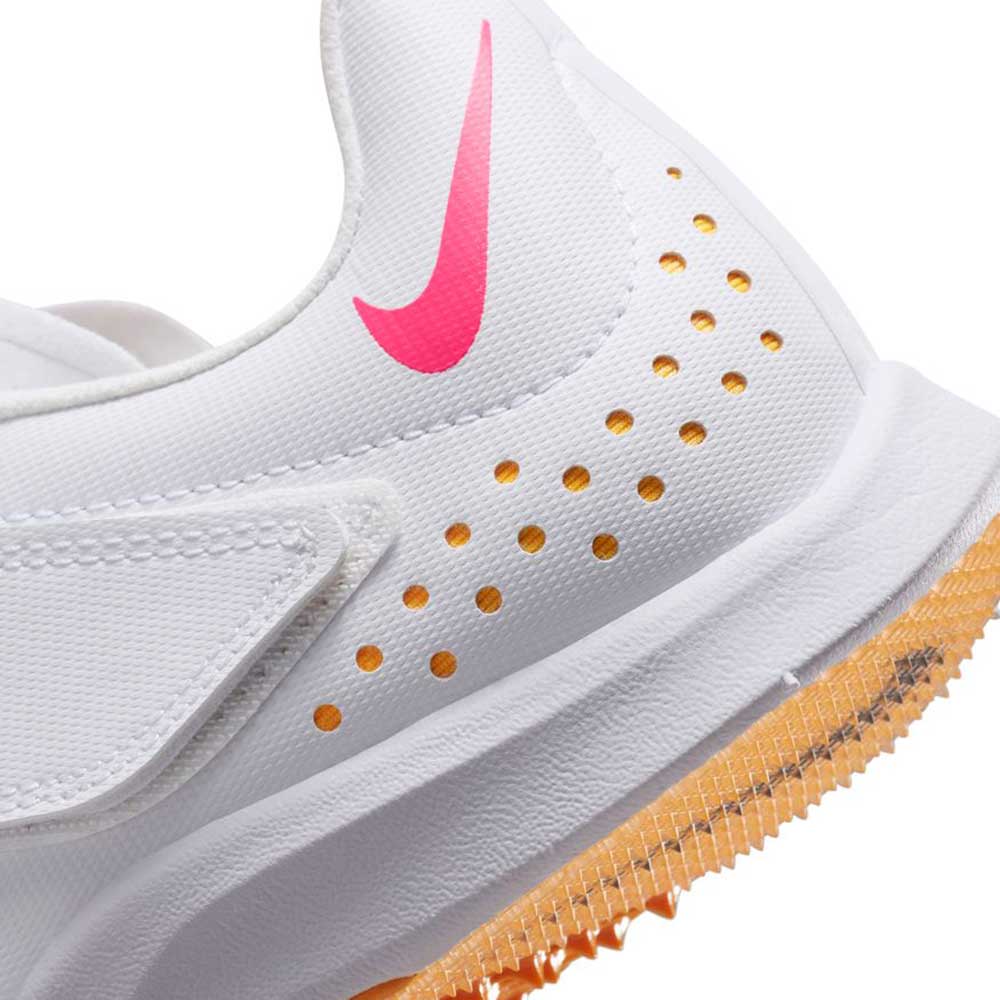 Unisex Nike Air Zoom Long Jump Elite Track Spike - White/Black/Laser Orange - Regular (D)