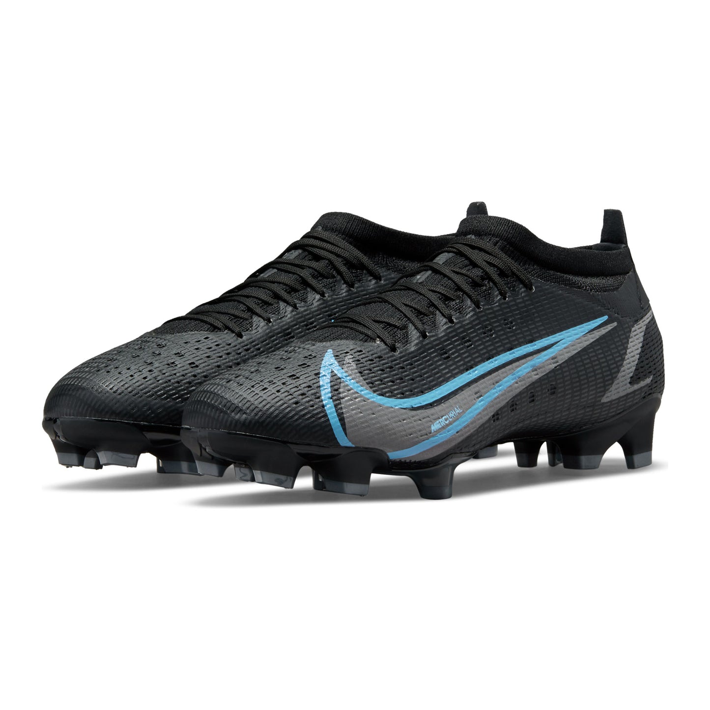 Unisex Mercurial Vapor 14 Pro FG Soccer Shoe - Black/Black/Iron Grey - Regular (D)