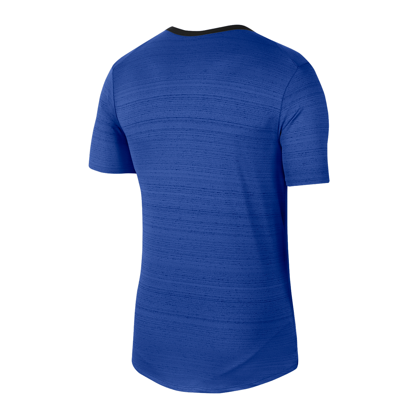 Men's Nike Dri-Fit Miler Short Sleeve Top - Game Royal/Reflective Silver