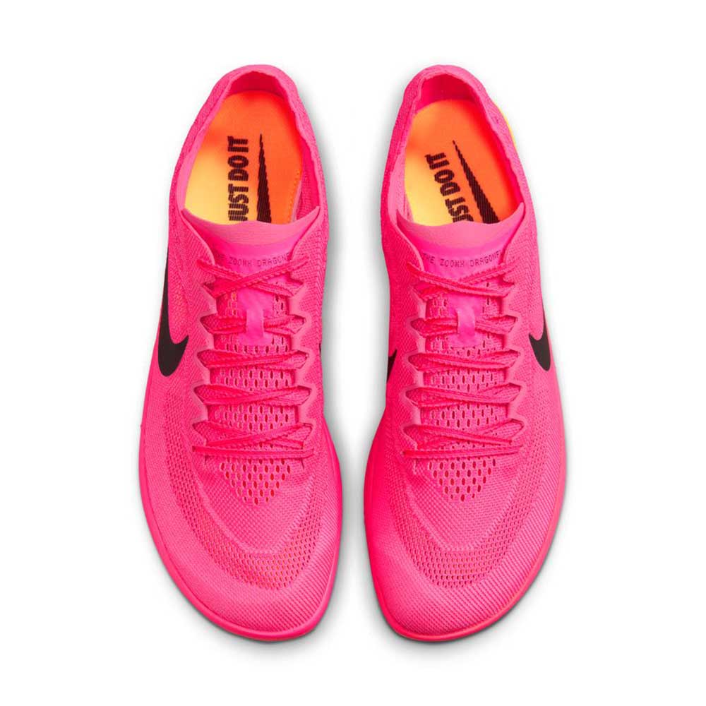 Unisex Nike ZoomX Dragonfly Track Spike- Hyper Pink/Black/Laser Orange- Regular (D)