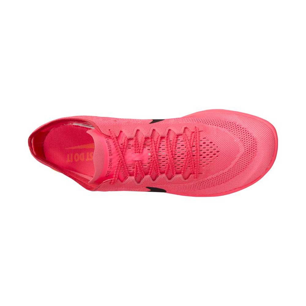 Unisex Nike ZoomX Dragonfly Track Spike- Hyper Pink/Black/Laser Orange- Regular (D)