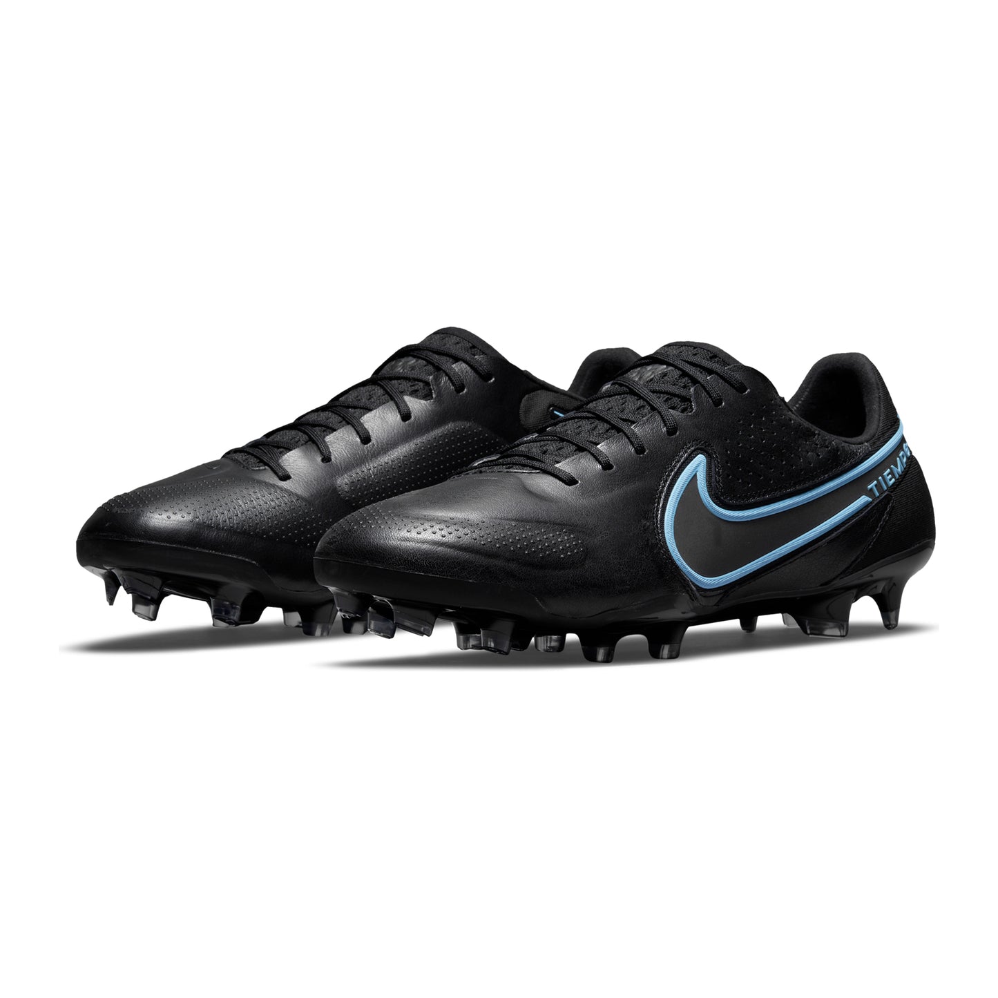 Unisex Tiempo Legend 9 Elite FG Soccer Shoe - Black/Iron Grey