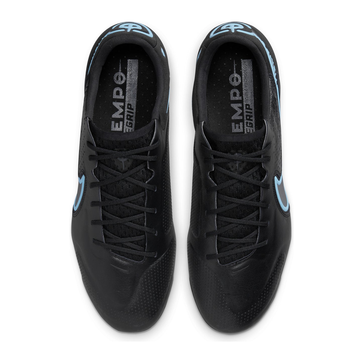 Unisex Tiempo Legend 9 Elite FG Soccer Shoe - Black/Iron Grey