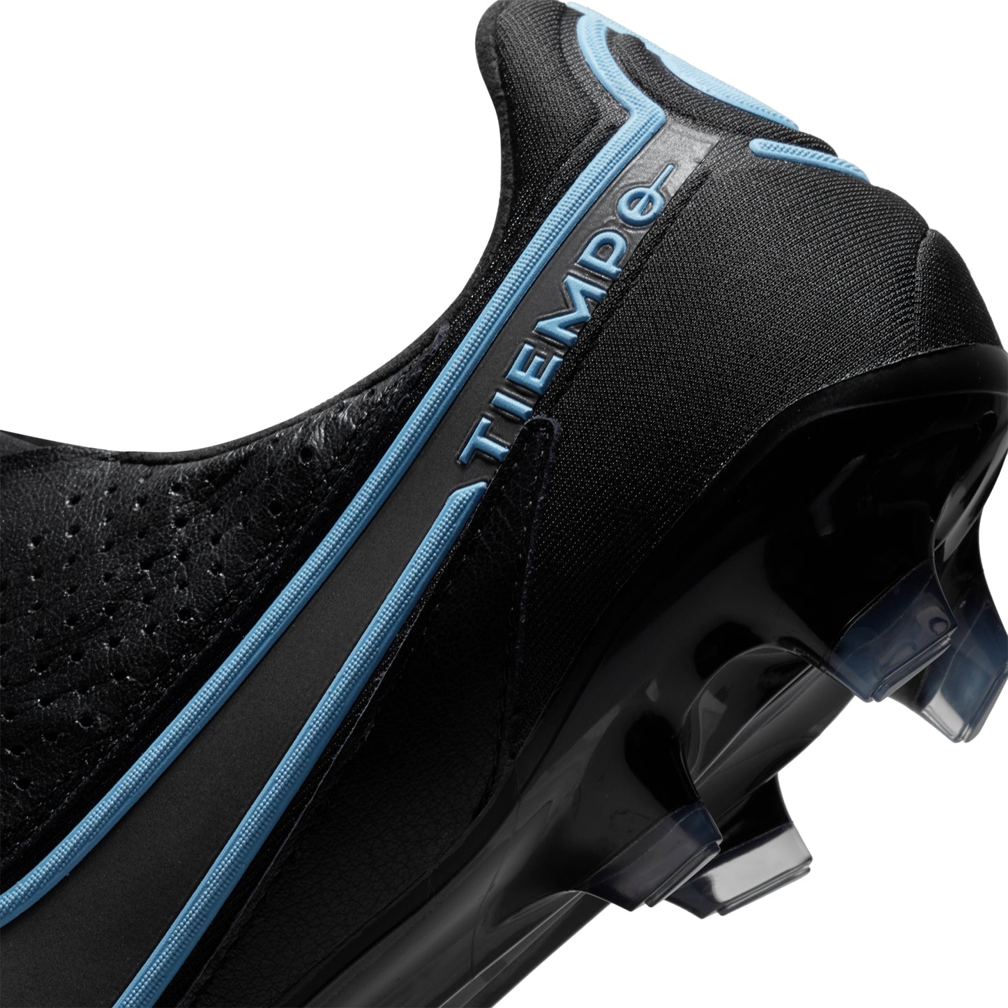 Unisex Tiempo Legend 9 Elite FG Soccer Shoe - Black/Iron Grey