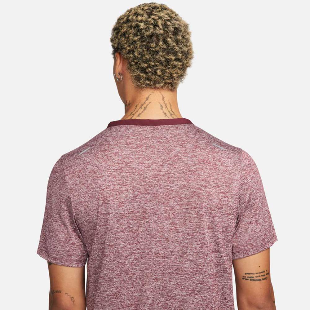 Men's DriFit Rise 365 Short Sleeve - Dark Beetroot