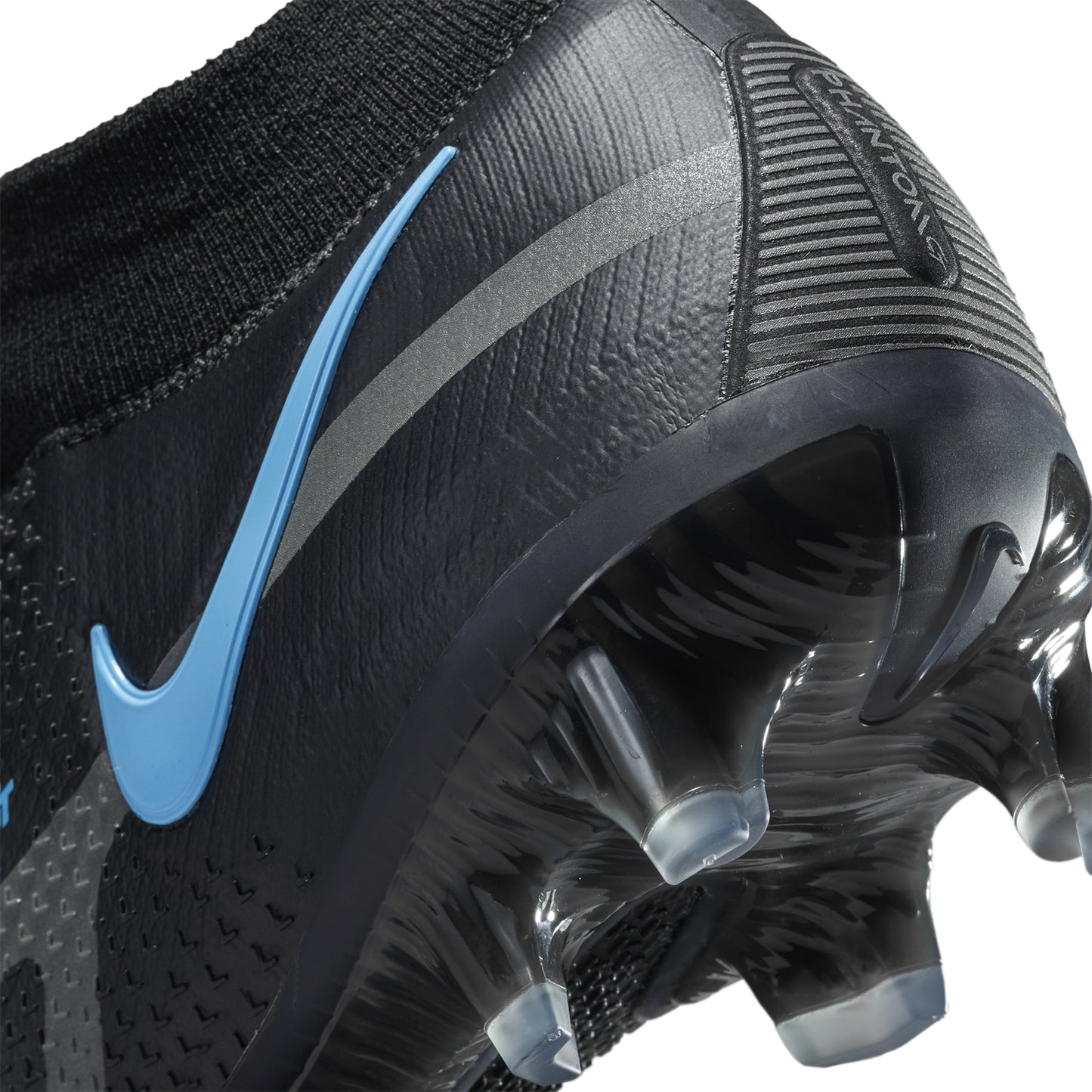 Unisex Phantom GT2 Elite FG Soccer Shoe - Black/Black/Iron Grey