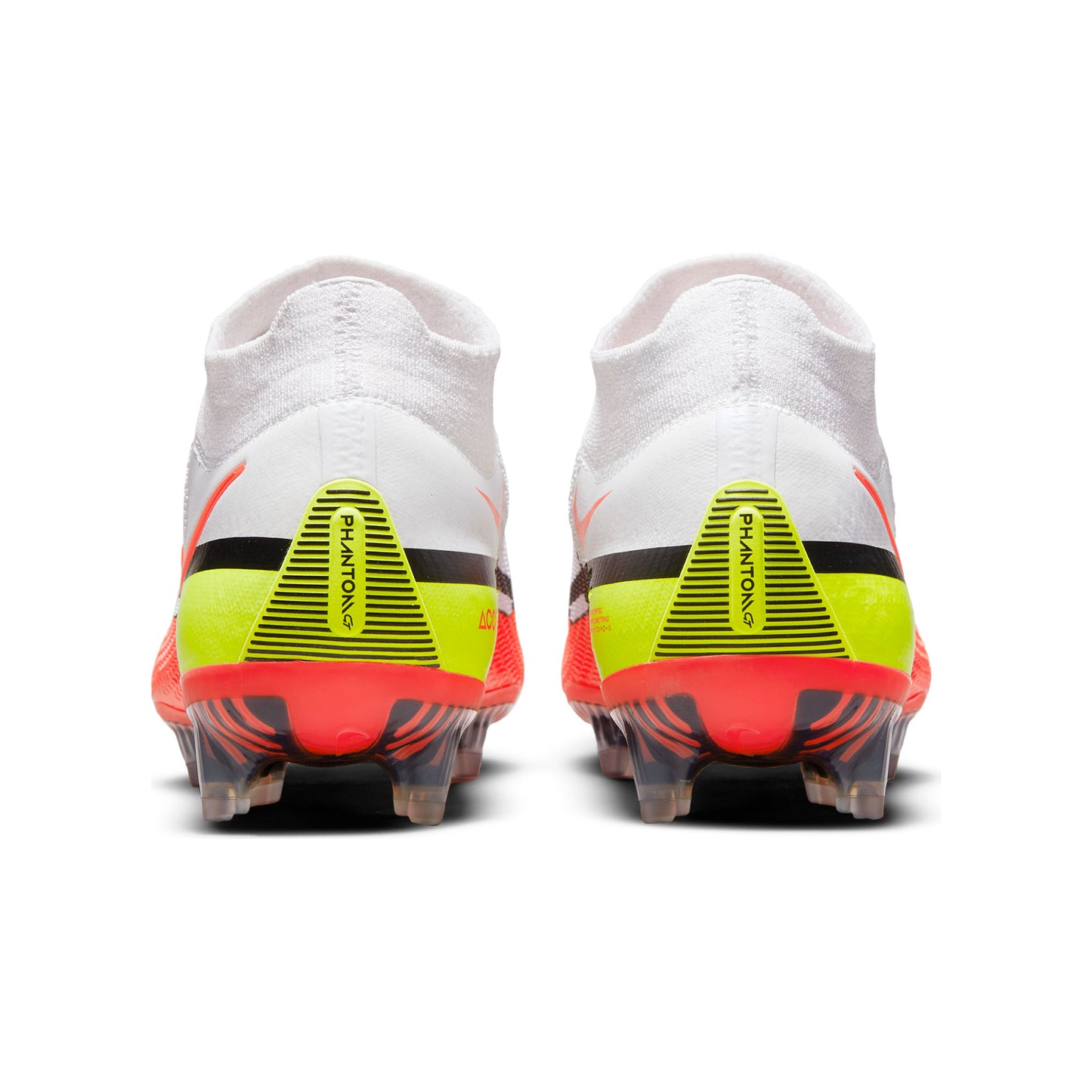 Unisex Phantom GT2 Elite Dynamic Fit FG Soccer Shoes - White/Bright Crimson/Volt - Regular (D)