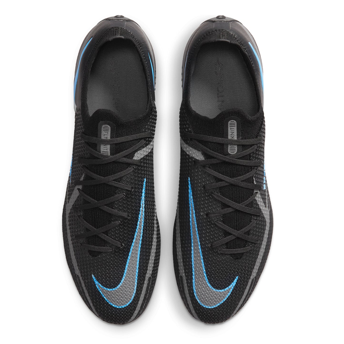 Unisex Phantom GT2 Elite FG Soccer Shoe - Black/Black/Iron Grey