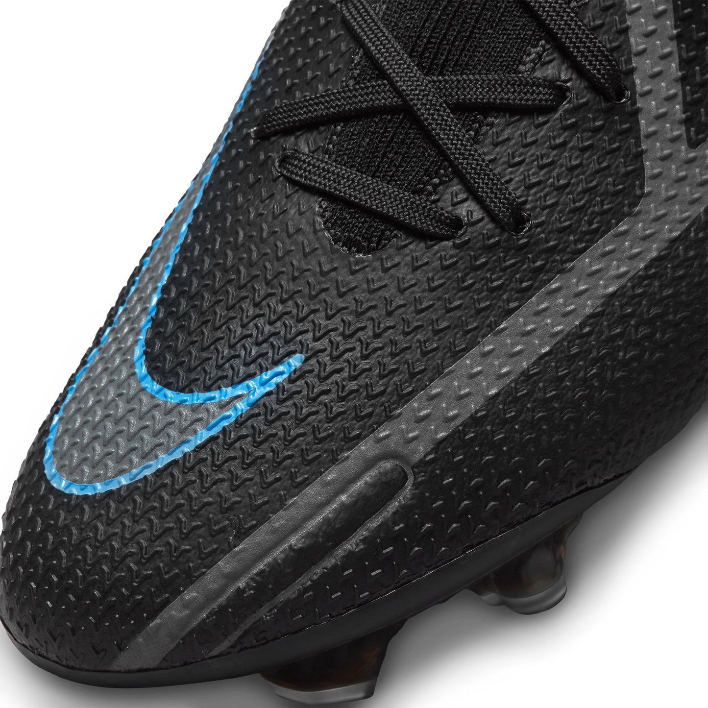 Unisex Phantom GT2 Elite FG Soccer Shoe - Black/Black/Iron Grey