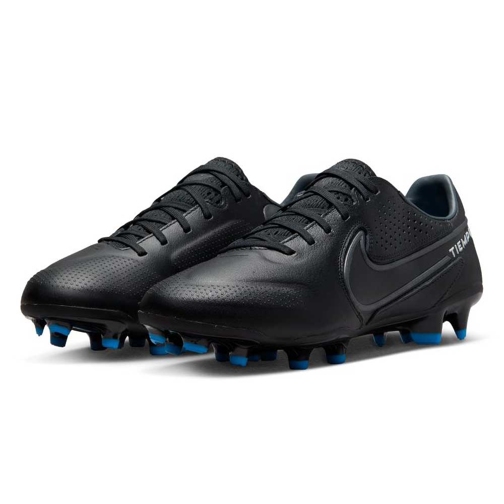 Unisex Nike Tiempo Legend 9 Pro FG Soccer Shoe - Black/Dk Smoke Grey