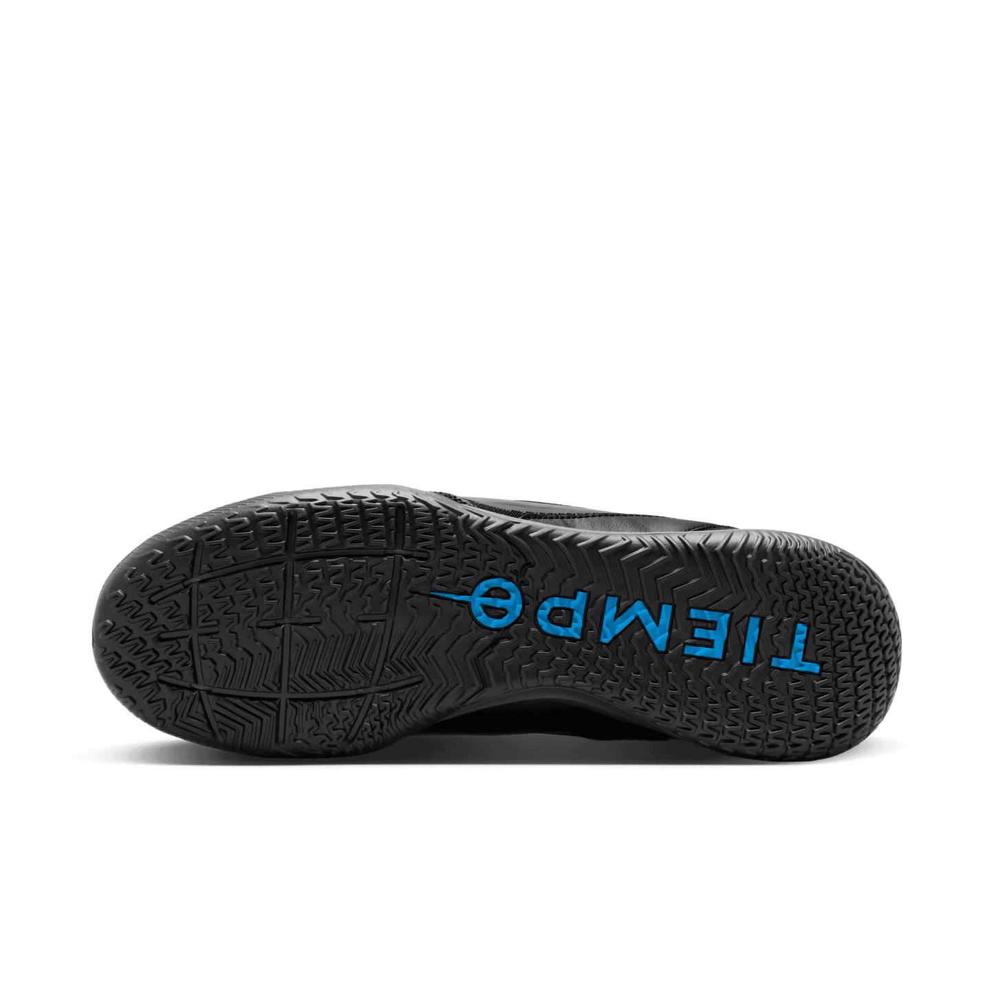 Unisex Tiempo Legend 9 Academy IC Soccer Shoe - Black/Dark Smoke - Regular (D)
