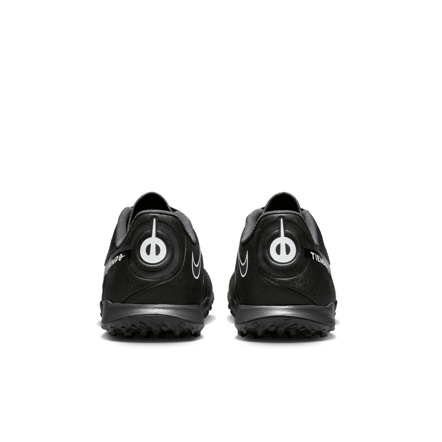 Unisex Tiempo Legend 9 Academy TF Soccer Shoe - Black/Dark Smoke - Regular (D)
