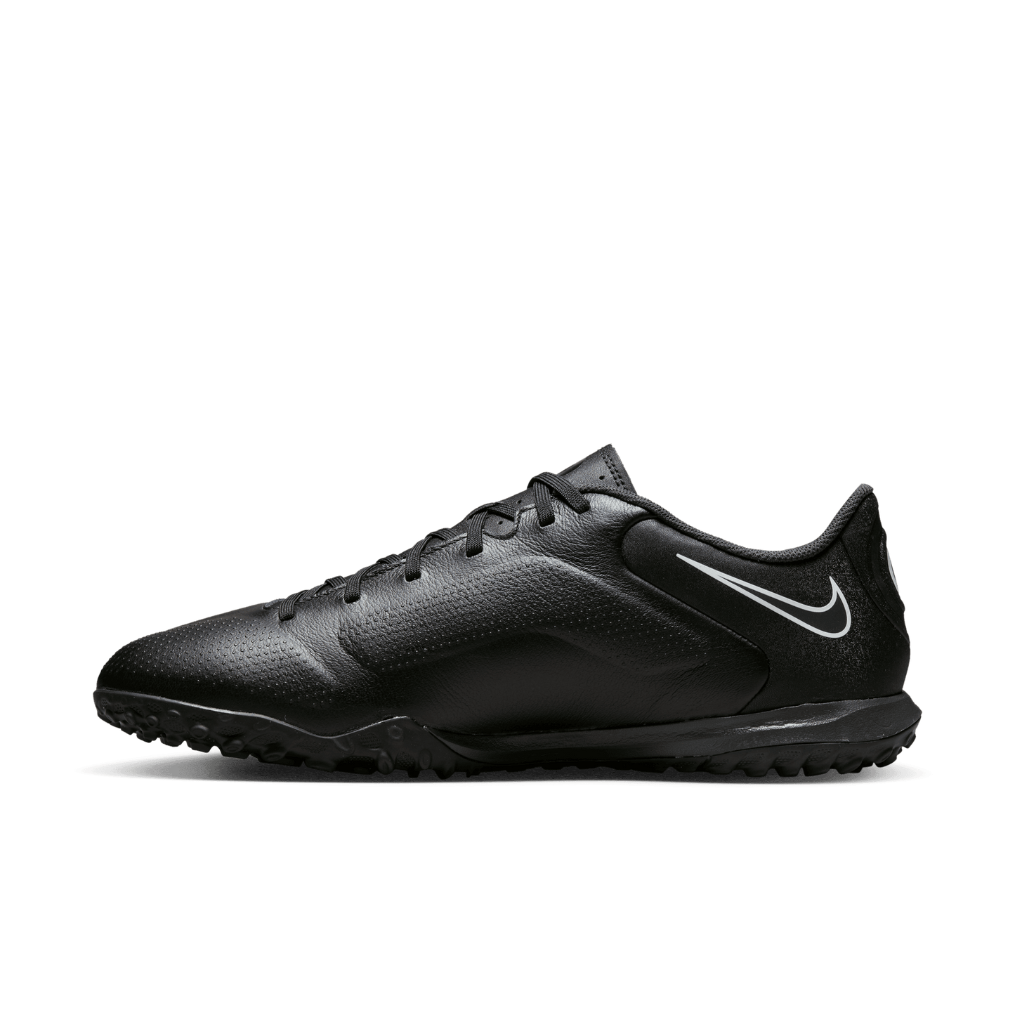 Unisex Tiempo Legend 9 Academy TF Soccer Shoe - Black/Dark Smoke - Regular (D)