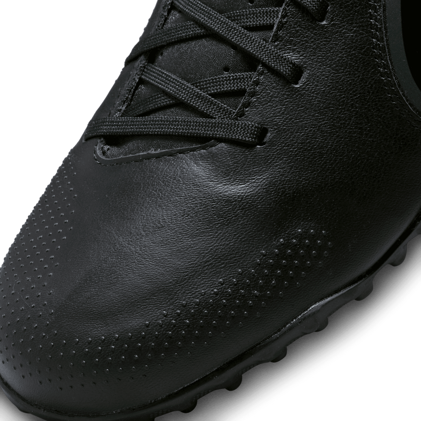 Unisex Tiempo Legend 9 Academy TF Soccer Shoe - Black/Dark Smoke - Regular (D)